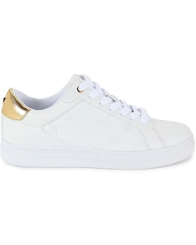 Nine West Paulete Low Top Platform Sneakers - White