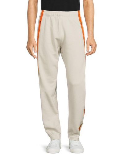 G-Star RAW Contrast Tape Sweatpants - Natural