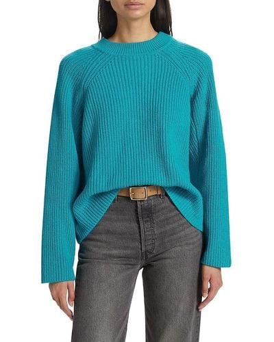 Rails 'Rita Ribbed Wool Blend Sweater - Blue