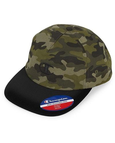 Champion Camouflage Snapback Baseball Cap - Multicolour