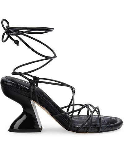 Circus by Sam Edelman Blanche Tie-up Sandals - Black