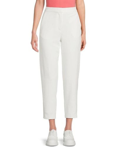 French Connection Whisper Tapered Pants - White