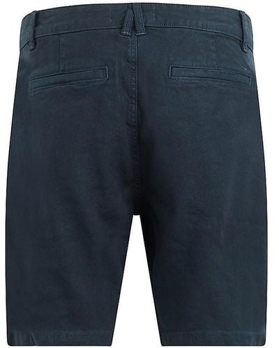 Hudson Jeans Stretch Cotton Chino Shorts - Blue