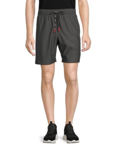 Spyder Heathered Drawstring Shorts - Black