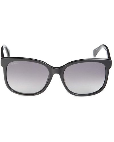 Max Mara 57mm Square Sunglasses - Grey