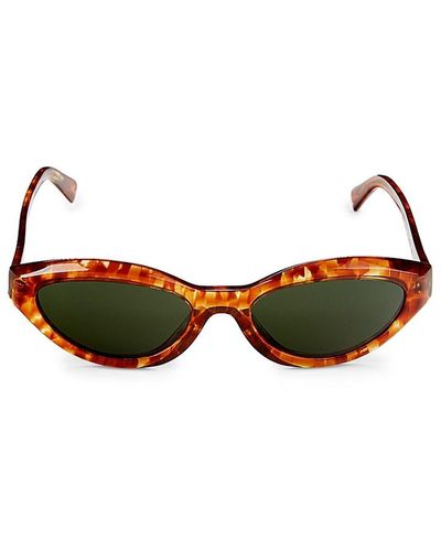 Alain Mikli Desir 54mm Cat Eye Sunglasses - Orange