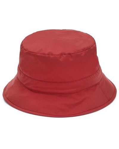 Loro Piana Cashmere Blend Bucket Hat - Red