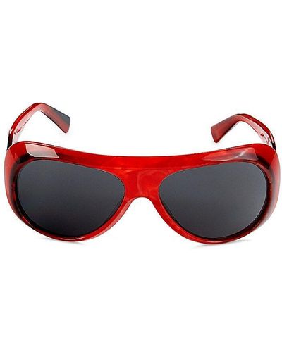 Alain Mikli 59mm Marmion Oval Sunglasses - Red