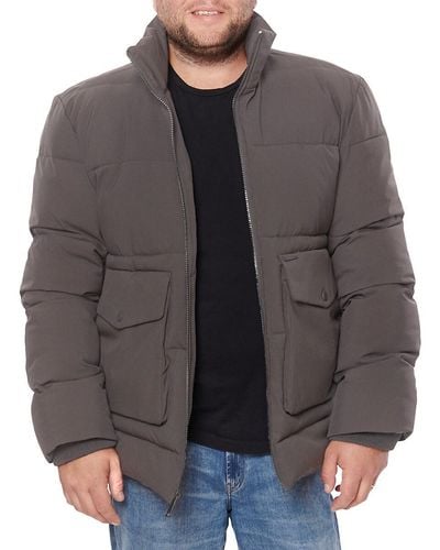 Sean John Utility Puffer Jacket - Gray