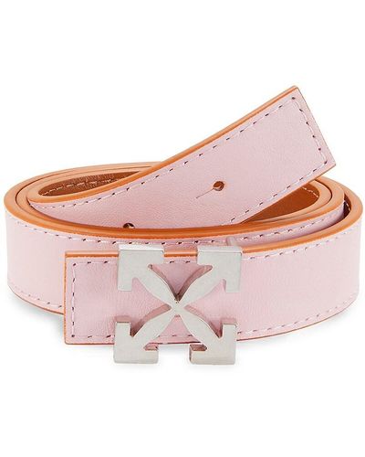 Off-White c/o Virgil Abloh Reversible Leather Belt - Pink