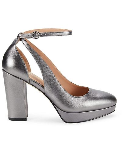 Cole Haan Remi Metallic Court Shoes - White