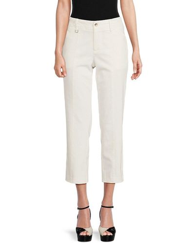 Nanette Lepore Cropped Trousers - White