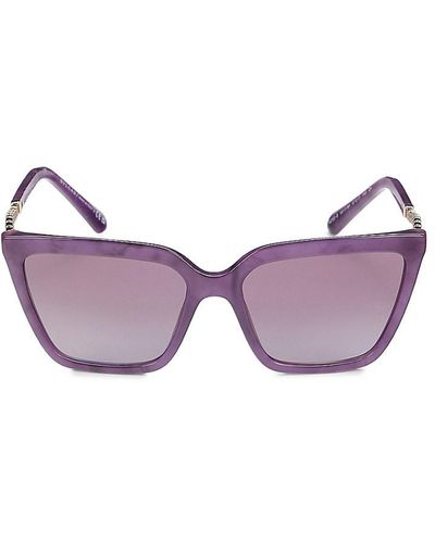 BVLGARI Bvlgari 57mm Cat Eye Sunglasses - Pink
