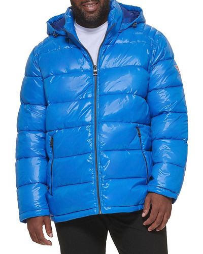 Blue guess jacket Clearance