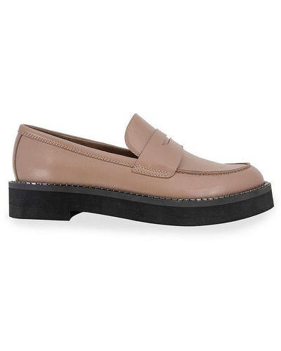 BCBGeneration Sabin Platform Penny Loafers - Brown