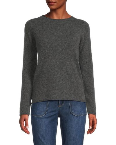 Sofiacashmere Relaxed Cashmere Jumper - Grey