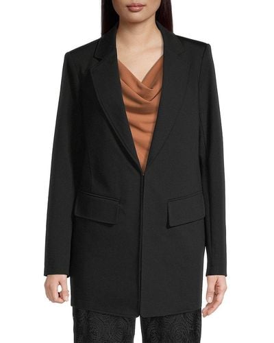 donna karan black blazer