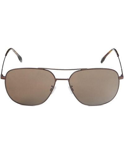 BOSS 1557/o/f/s 62mm Pilot Sunglasses - Brown