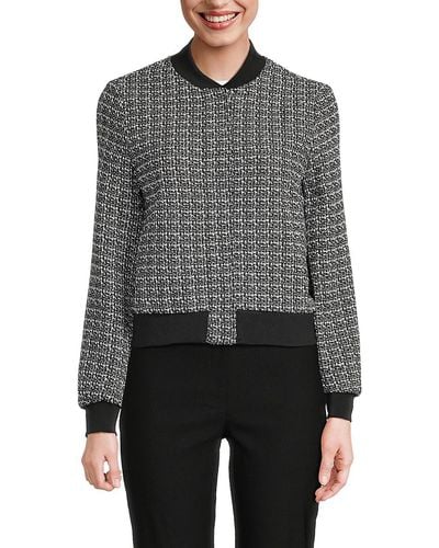 Nanette Lepore Tweed Jacket - Grey