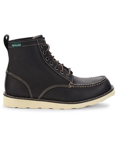 Eastland Lumber Up Leather Boots - Black