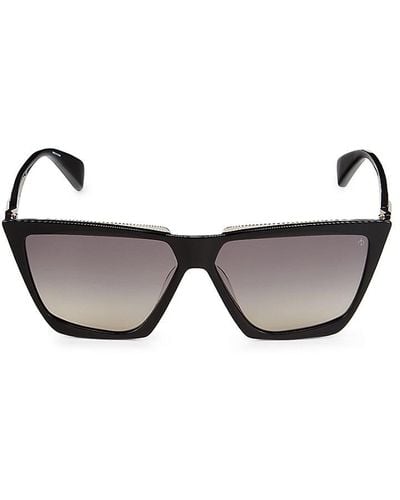 Rag & Bone 59mm Gradient Cat Eye Sunglasses - Multicolor