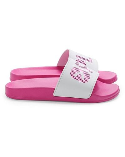 Off play Logo Molded Slides - Pink