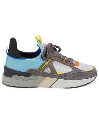 Baskets Bikkembergs En Cuir Bleu Verni - Pointure 41 Homme/femme - Neuf Sans Boîte