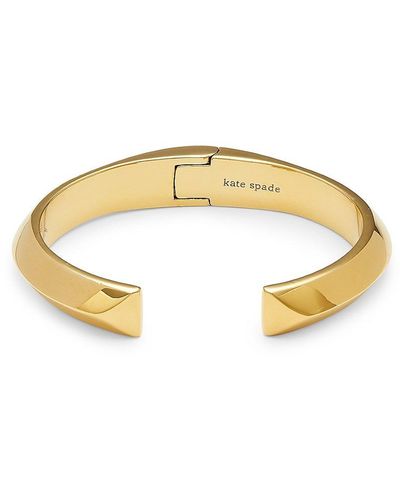 Kate Spade Goldtone Cuff Bracelet - Metallic