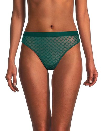 Wolford Monogram Bikini Brief - Green
