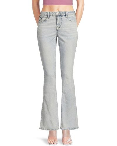 True Religion Becca Bootcut Jeans - Gray