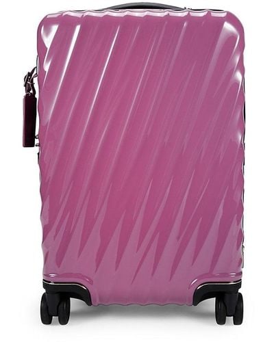Tumi 18 Inch International Expandable 4 Wheel Carry On Suitcase - Purple
