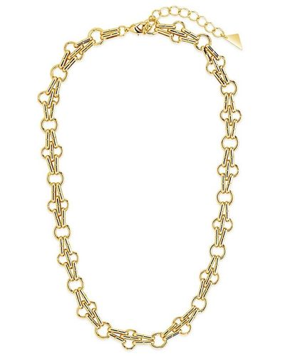 Sterling Forever Asher 14k Goldplated 16" Chain Necklace - Metallic