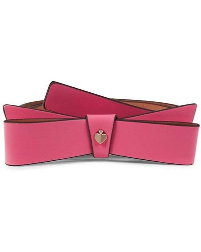 Kate Spade 28 Mm Sam Belt in Pink | Lyst