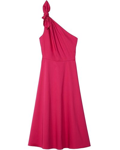Kate Spade Sabrina One Shoulder Midi Dress - Pink