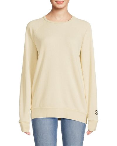 NSF Raglan Crewneck Sweatshirt - Natural