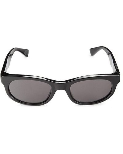 Bottega Veneta 53mm Oval Sunglasses - Black