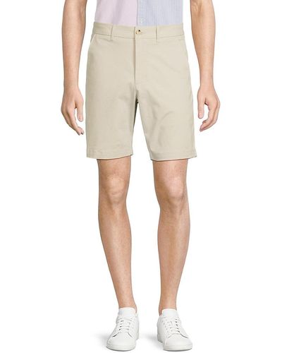 Ben Sherman Flat Front Chino Shorts - Natural