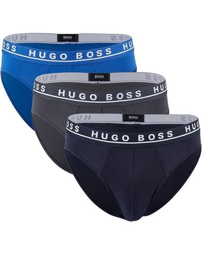 BOSS 3pk Brief - Blue