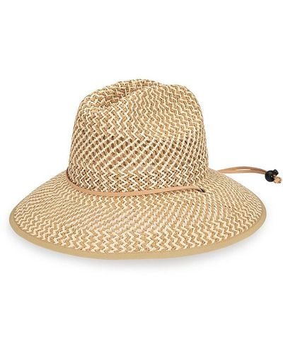 San Diego Hat Woven Paper Fedora Hat - Natural