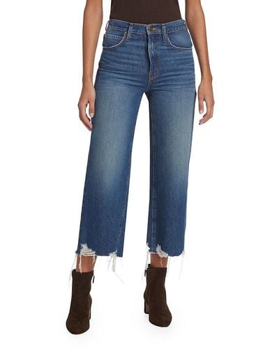 FRAME The Relaxed Straight Jeans - Blue