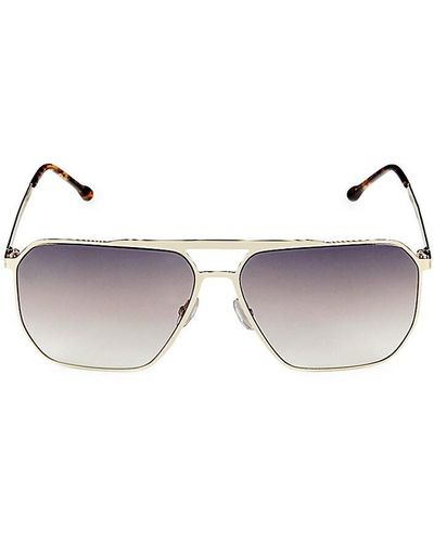 Isabel Marant 56Mm Rectangle Sunglasses - Multicolor