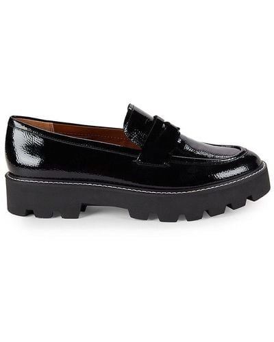 Franco Sarto Bersa Loafer in Black | Lyst