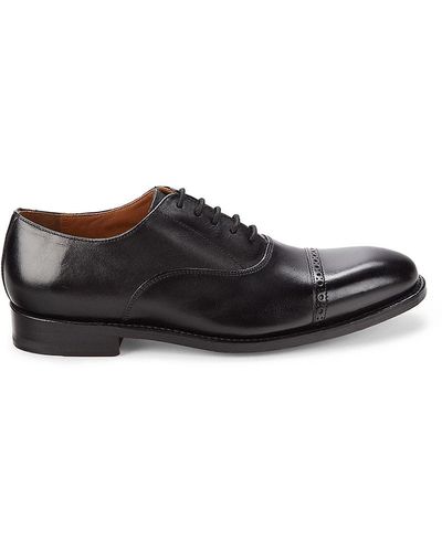 Allen Edmonds Brady Leather Oxford Brogues - Black