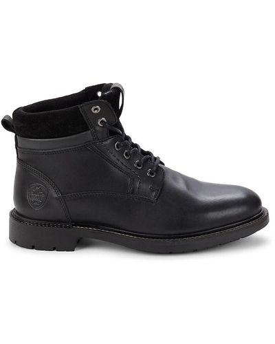Pajar Mele Burnished Leather Boots - Black