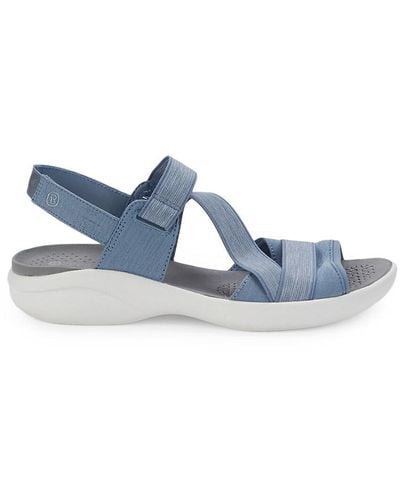 Bzees Chance Slip-on Sandals - Blue
