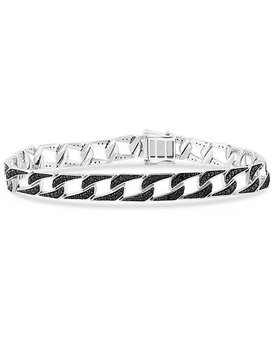 Saks Fifth Avenue Sterling & 3.00 Tcw Diamond Bracelet - White