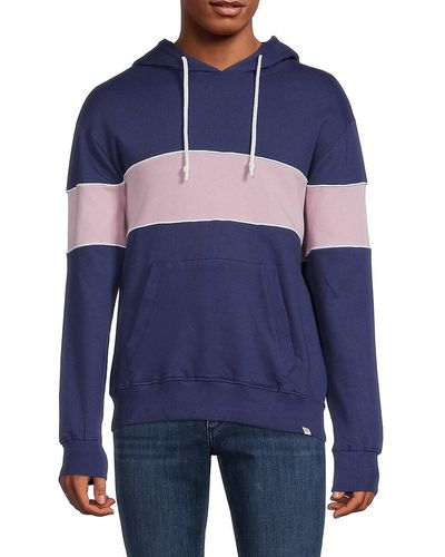 Sovereign Code Project Colorblock Hoodie - Blue