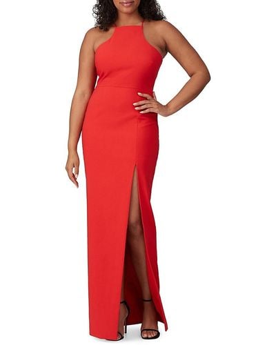Likely Rocco Slit Gown - Red