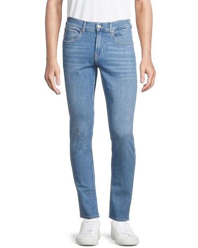 7 For All Mankind Tapered Slim Fit Jeans - Blue