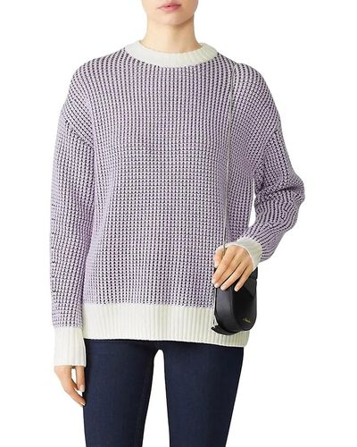 Jason Wu Cashfeel Merino Wool Sweater - Purple